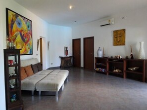 3 Bedroom Pool Villa | Living area | Flat-screen TV - The Relaxing Pool Villa (Krabi)