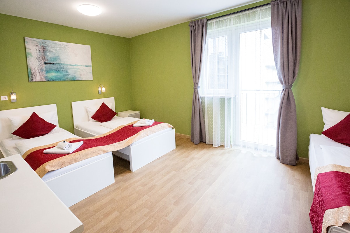Dreibettzimmer
