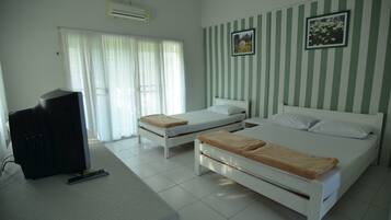 Triple Room with Balcony | Kostenloses WLAN