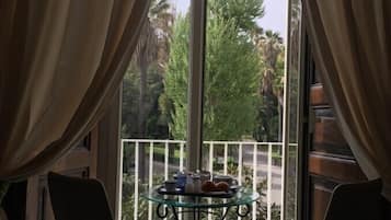 Chambre Double Supérieure, vue jardin | Vue de la chambre