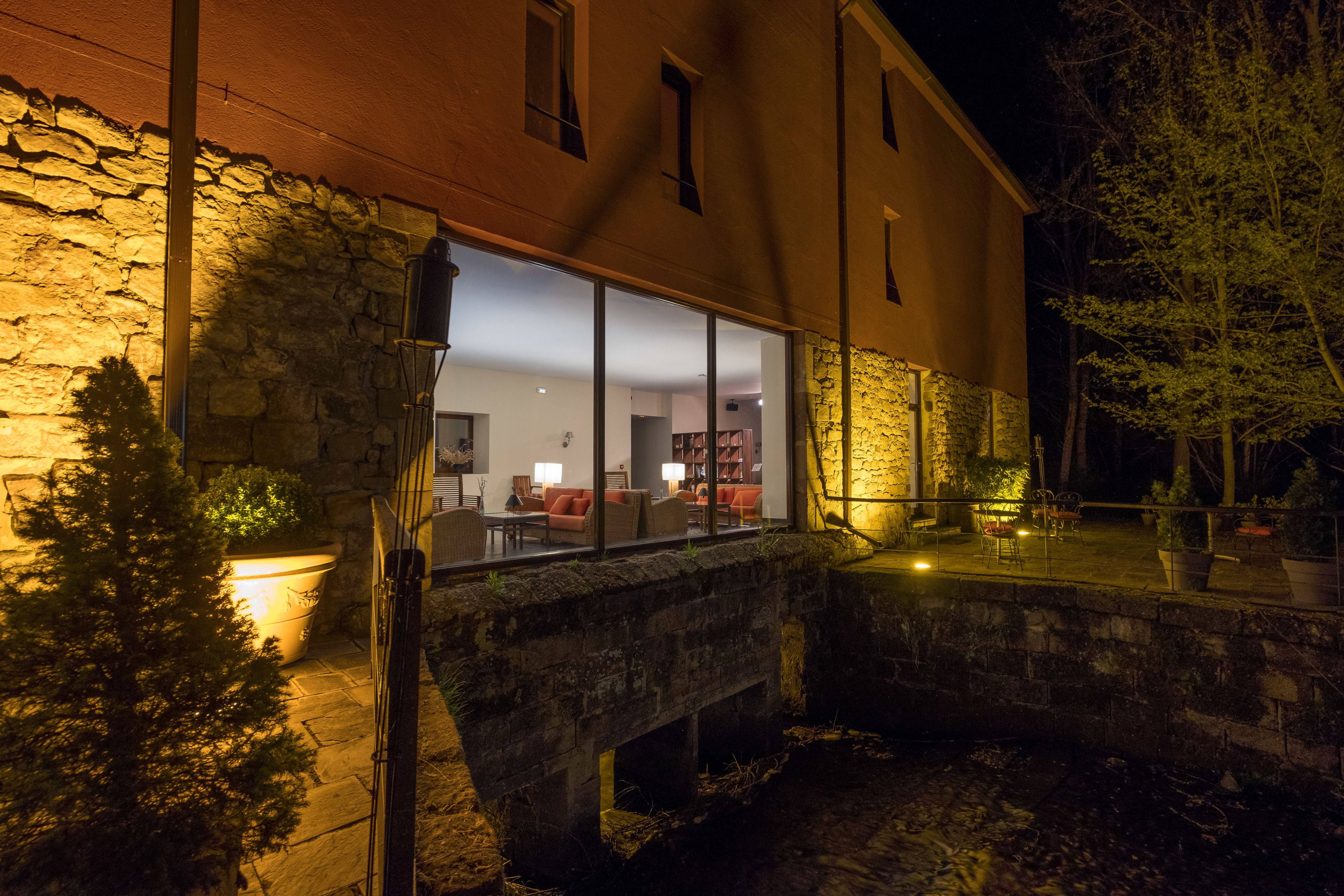 front of property – evening/night