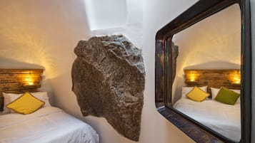 Rumah, 2 kamar tidur, perapian, pemandangan laut | Seprai premium, minibar, brankas, dan setrika/meja setrika