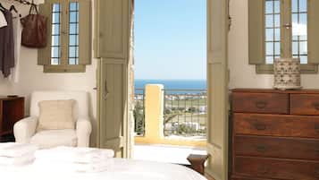 Double Room, Balcony, Sea View | View from room