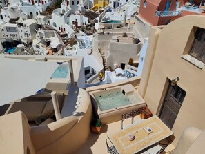 Anima Residence | Terrace/patio - OIA Unique Homes by K&K (Santorini)