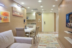 Appartement Supérieur | 1 chambre, literie de qualité supérieure, minibar