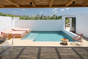 2 Bedroom Golden Suite with Private Pool | Terrasse/gårdhave