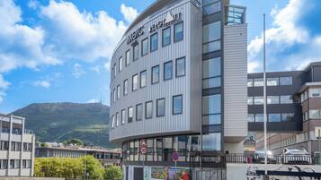Fassade der Unterkunft