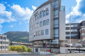 Façade de l’hébergement