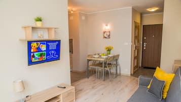 Leilighet, 1 soverom | Spiseområde på rommet