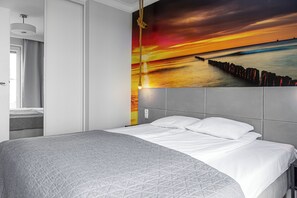 Apartment, 1 Bedroom | 1 bedroom, soundproofing, cots/infant beds, bed sheets - Family Homes - Apartament Sonoma (Wladyslawowo)