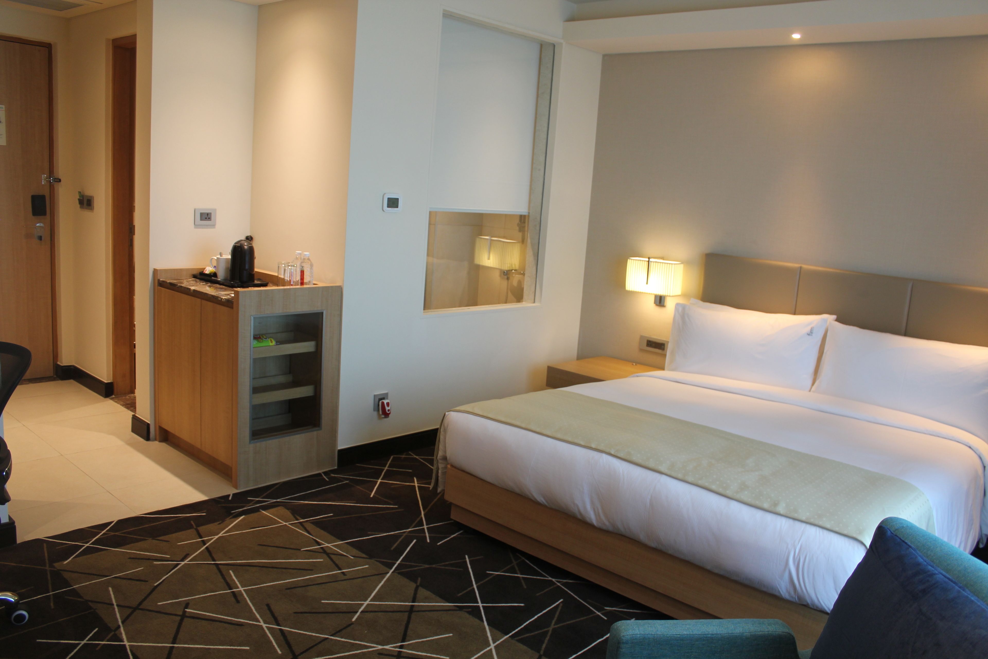 Premium bedding, minibar, in-room safe, desk