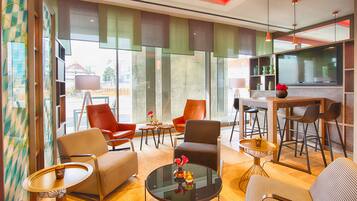 Sitzecke in der Lobby