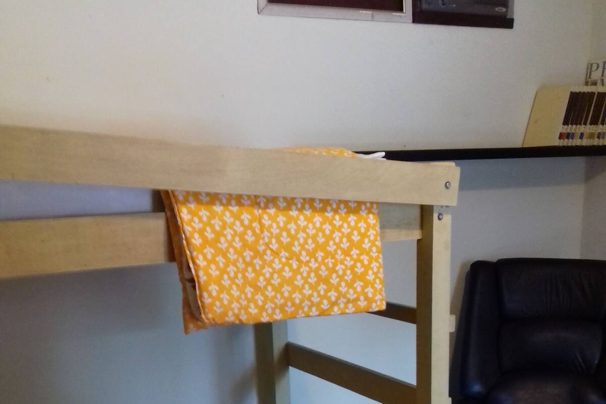 Blackout curtains, rollaway beds, free WiFi