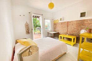Standard Double Room, 1 Double Bed, Terrace, Tower | Iron/ironing board, free WiFi, bed sheets - Casa Canario La Americana (Guadalajara)