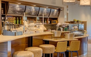 Daily cooked-to-order breakfast for a fee
