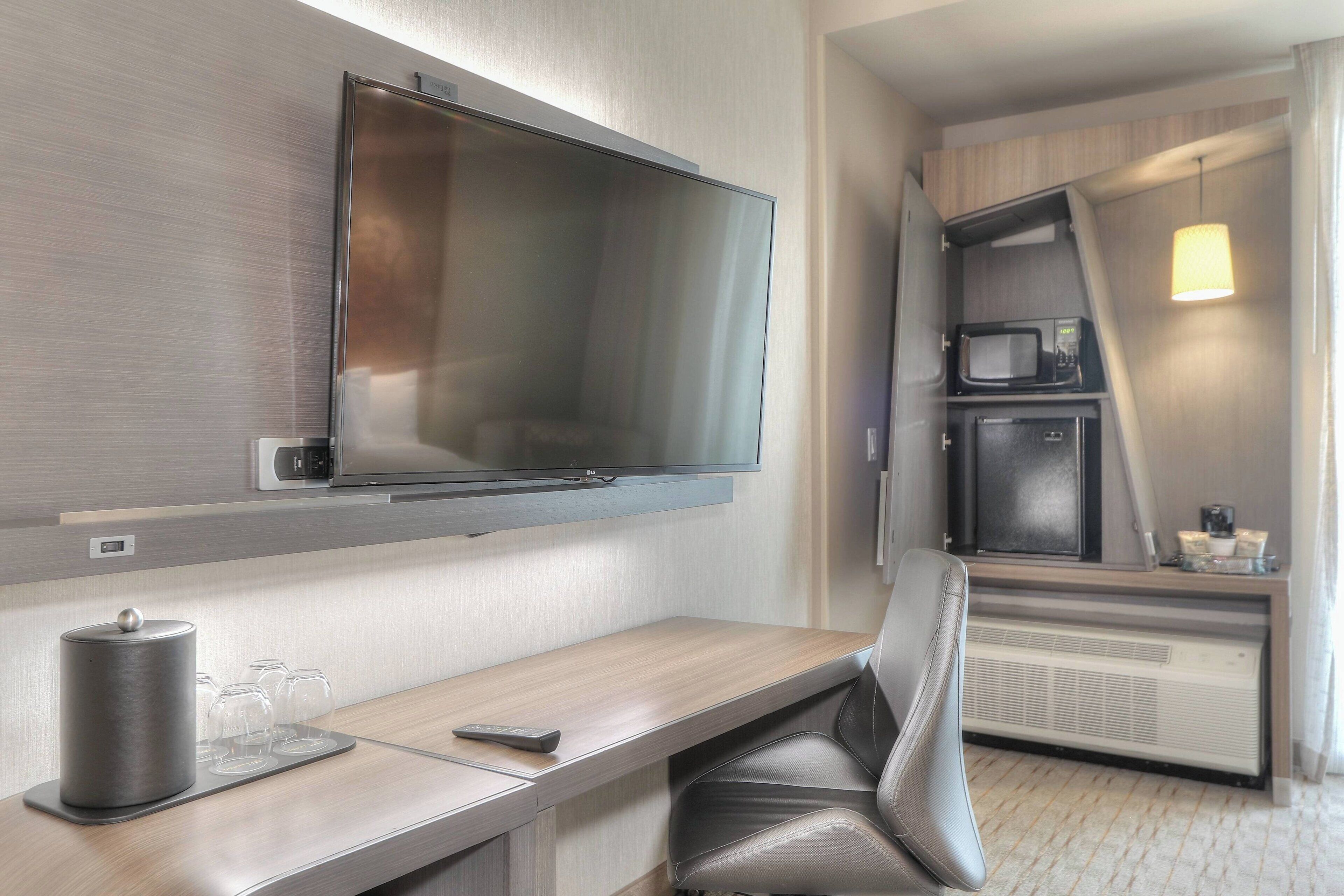 In-room safe, desk, iron/ironing board, free cribs/infant beds