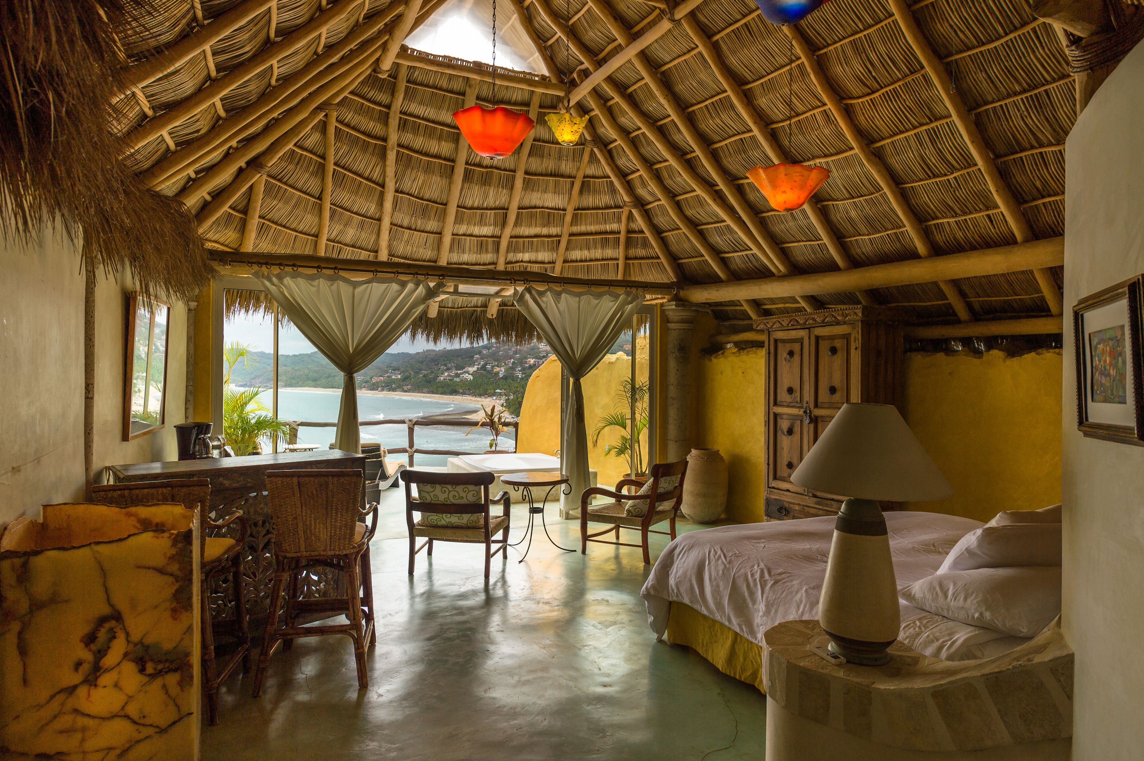 villa olito | premium bedding, in-room safe, bed sheets