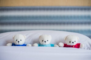 Biancheria da letto di alta qualità, minibar, una cassaforte in camera