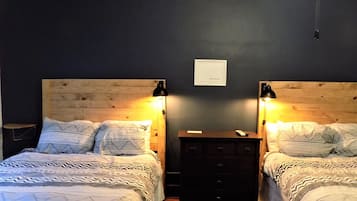 Comfort Suite, 2 Queen Beds, Non Smoking, Kitchenette | 1 bedroom, down comforters, pillowtop beds, desk