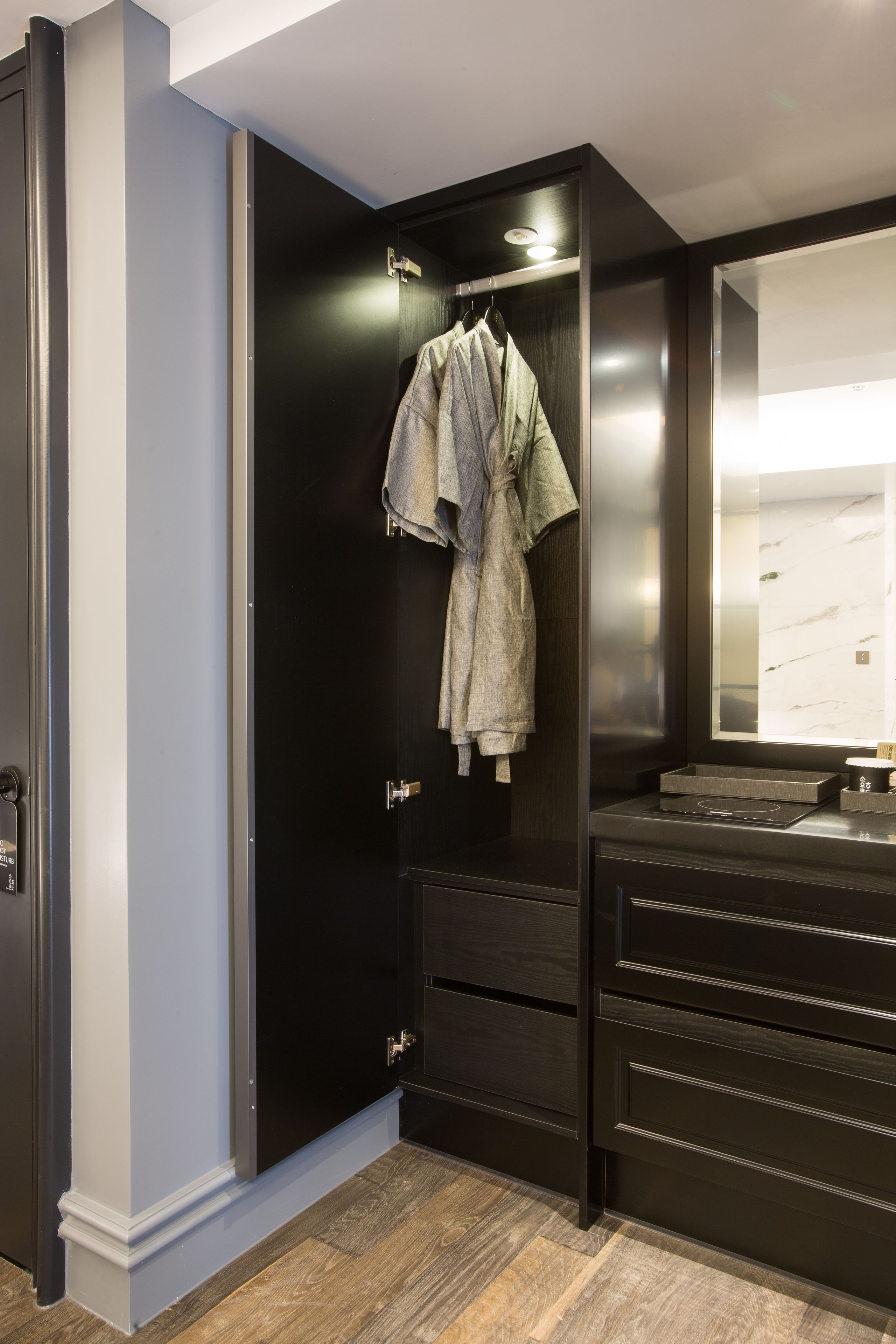 soul suite | bathroom amenities | free toiletries, hair dryer, bathrobes, slippers