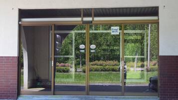 Entrada de la propiedad