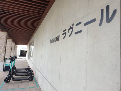 施設の正面