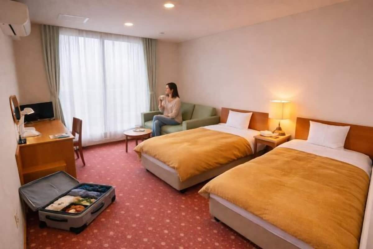 Caja de seguridad en la habitación, escritorio y wifi gratis