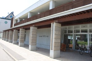 Entrée de l’hébergement