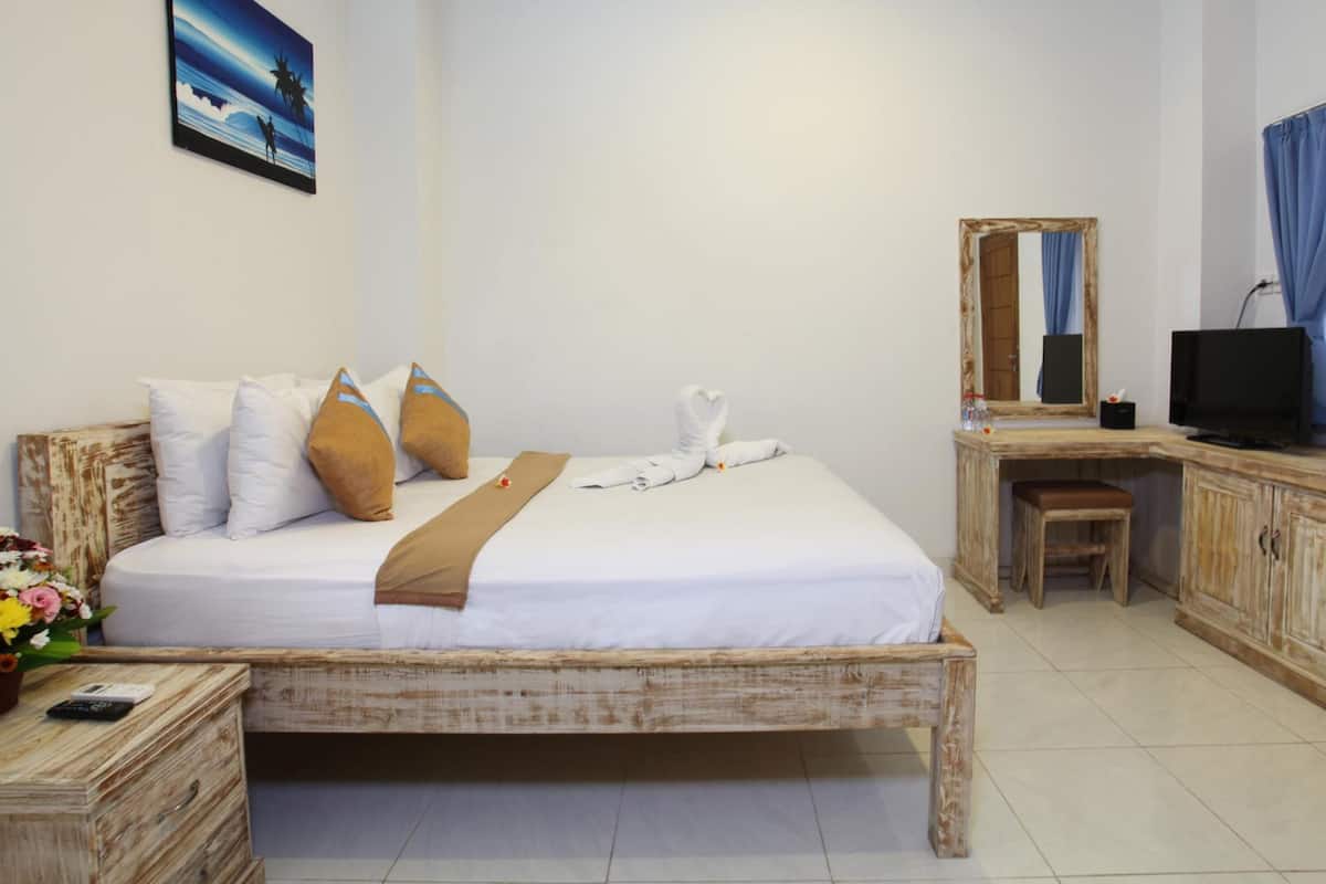 Quarto casal luxo | Escrivaninha, espaço de trabalho para notebook