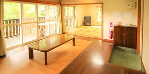 Superior Cottage, Non Smoking (For 7 People) | Bed sheets - Family Resort in Kuma Kogen (Kumakogen)