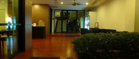 Sala de estar en el lobby