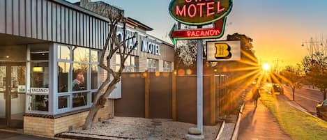 Façade de l’hébergement