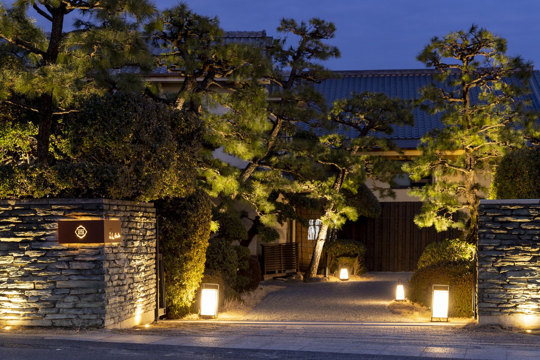 Fachada da propriedade