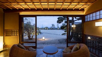 傳統單棟房屋, 花園景, 附屬樓 (Japanese Style) | 1 間睡房、房內夾萬、床單