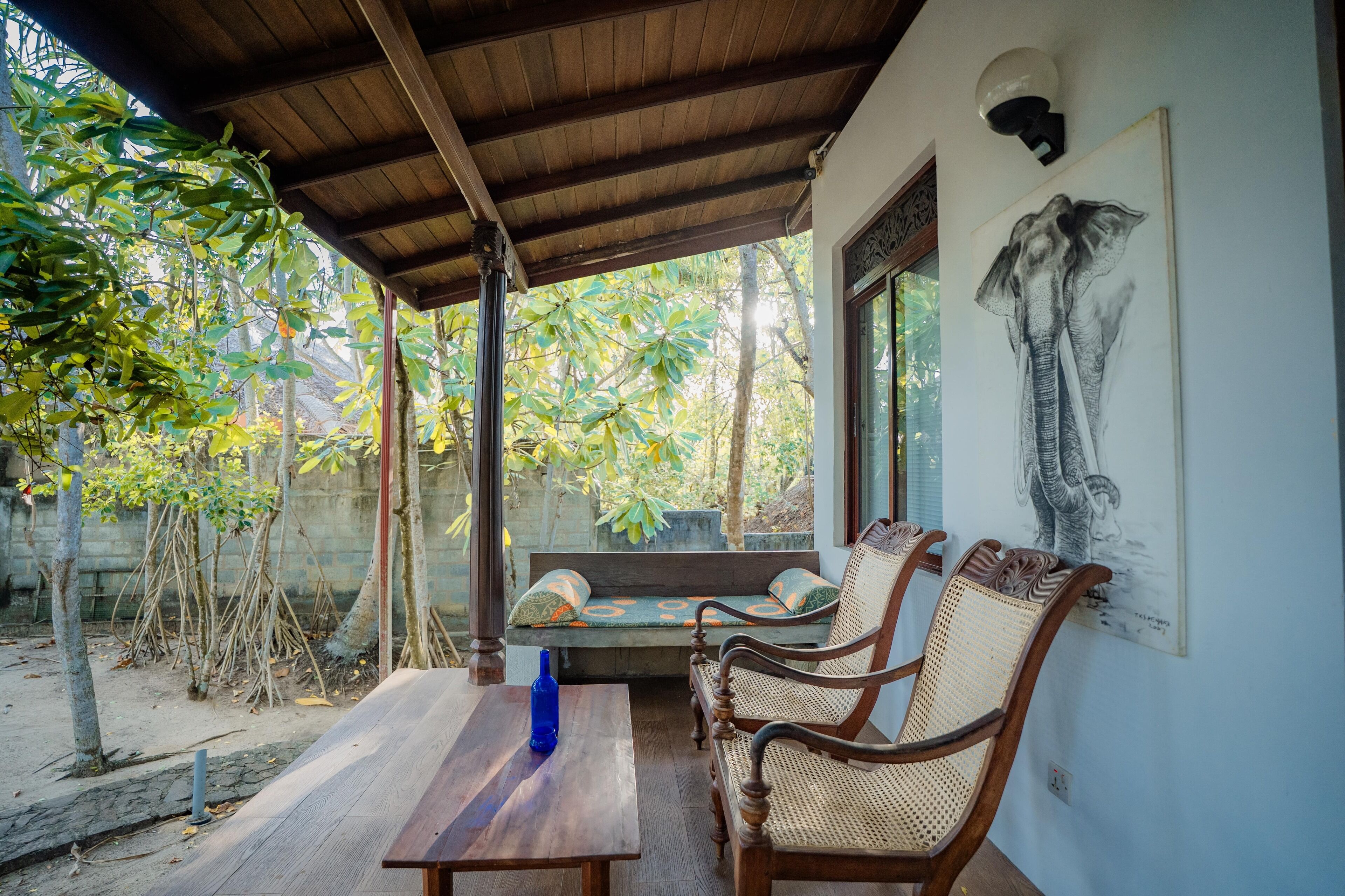 Superior Double Room, 1 Queen Bed, Jetted Tub, Ocean View | Terrace/patio