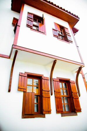 Majoituspaikan julkisivu