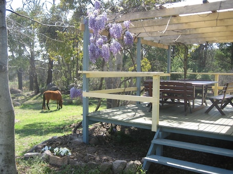 Cottage, 3 Bedrooms, Vineyard View | Terrace/patio