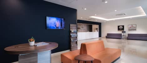 Sala de estar en el lobby