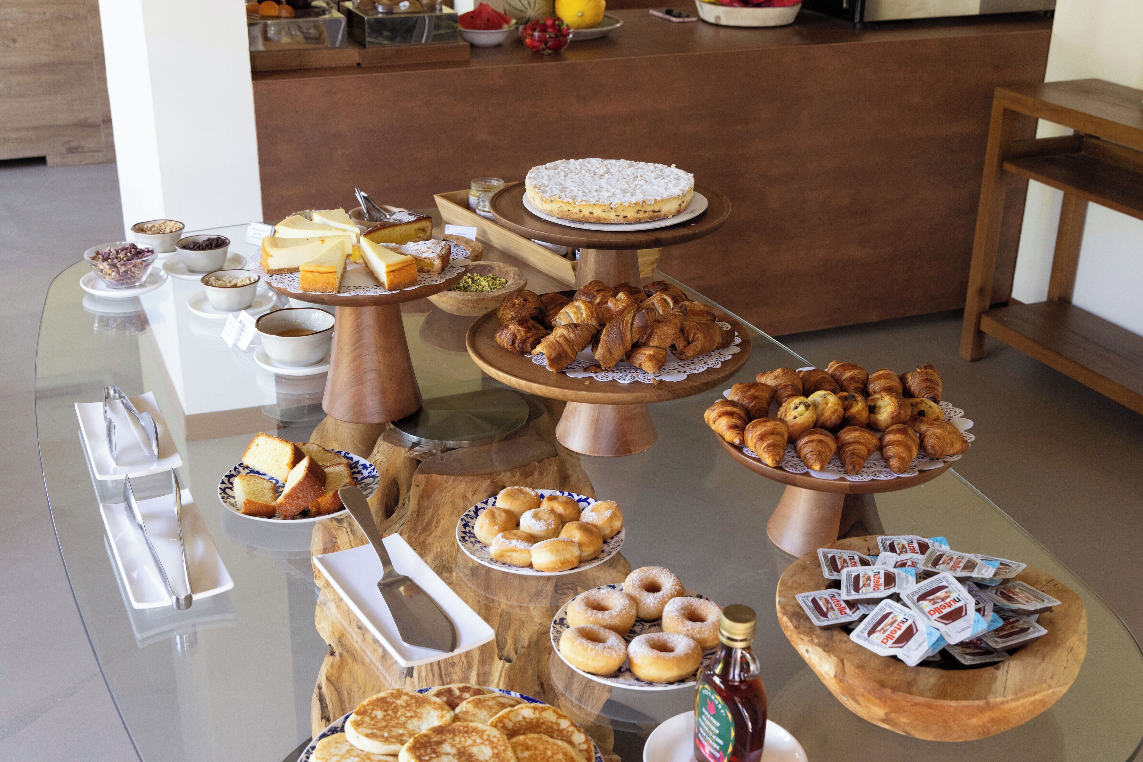 Daily buffet breakfast (EUR 25 per person)