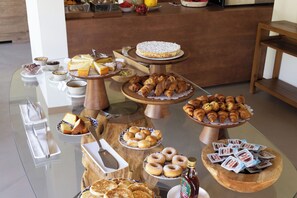 Daily buffet breakfast (EUR 25 per person)