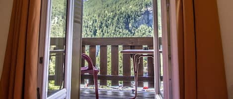 Vue sur les montagnes