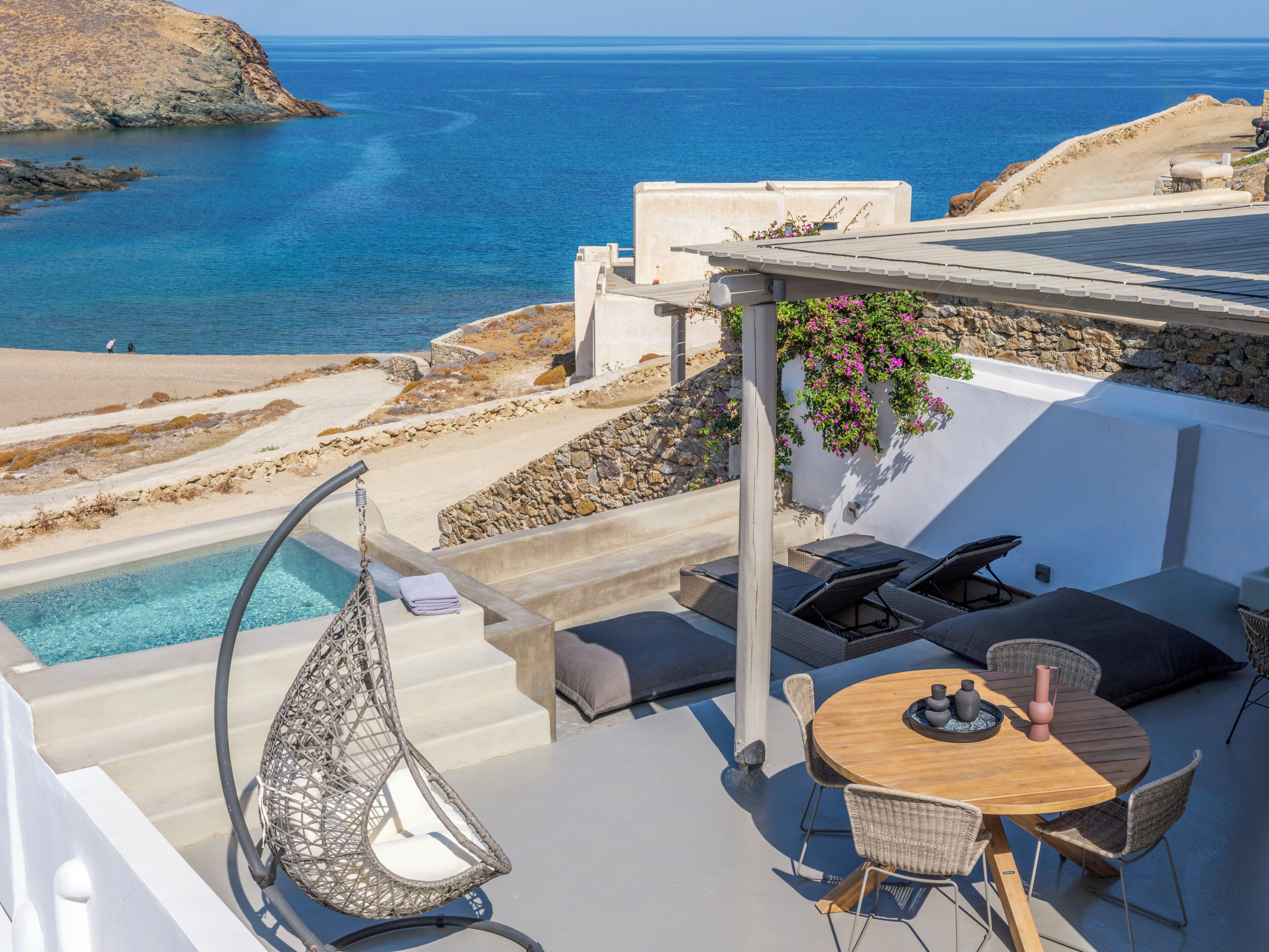 House (Light Blue) | Terrace/patio