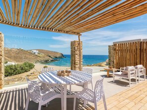 Terrace/patio - Sea Rock & Sky Private Residence (Mykonos)