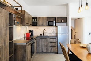 House (Sea 2) | Dapur peribadi | Peti sejuk, ketuhar gelombang mikro, dapur, pembancuh kopi espreso 