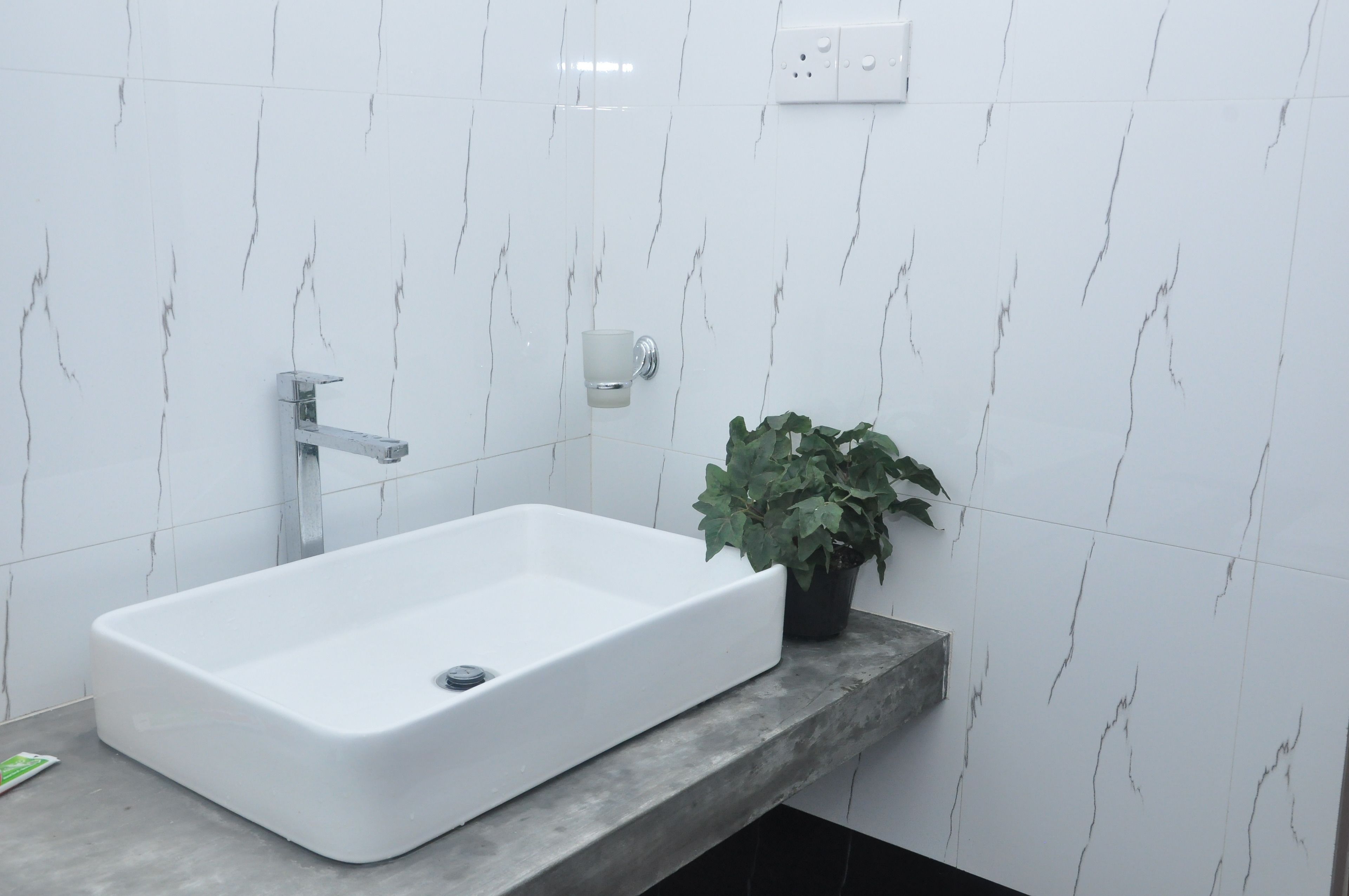 Chambre Standard, vue jardin | Salle de bain