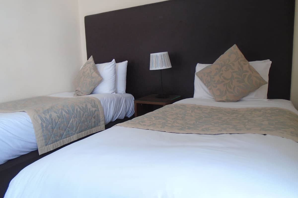 desk, iron/ironing board, free wifi, bed sheets