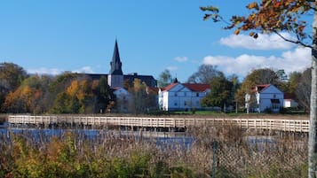 Uitzicht vanuit accommodatie