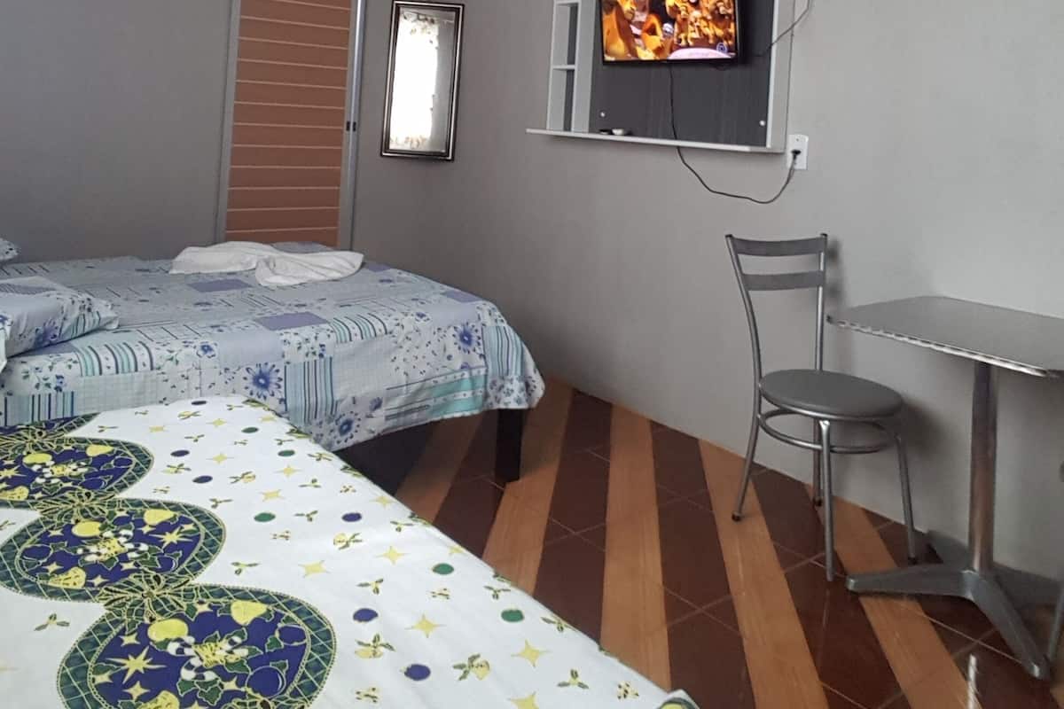 Triple Room | Desk, blackout drapes, iron/ironing board (on request), WiFi (surcharge)