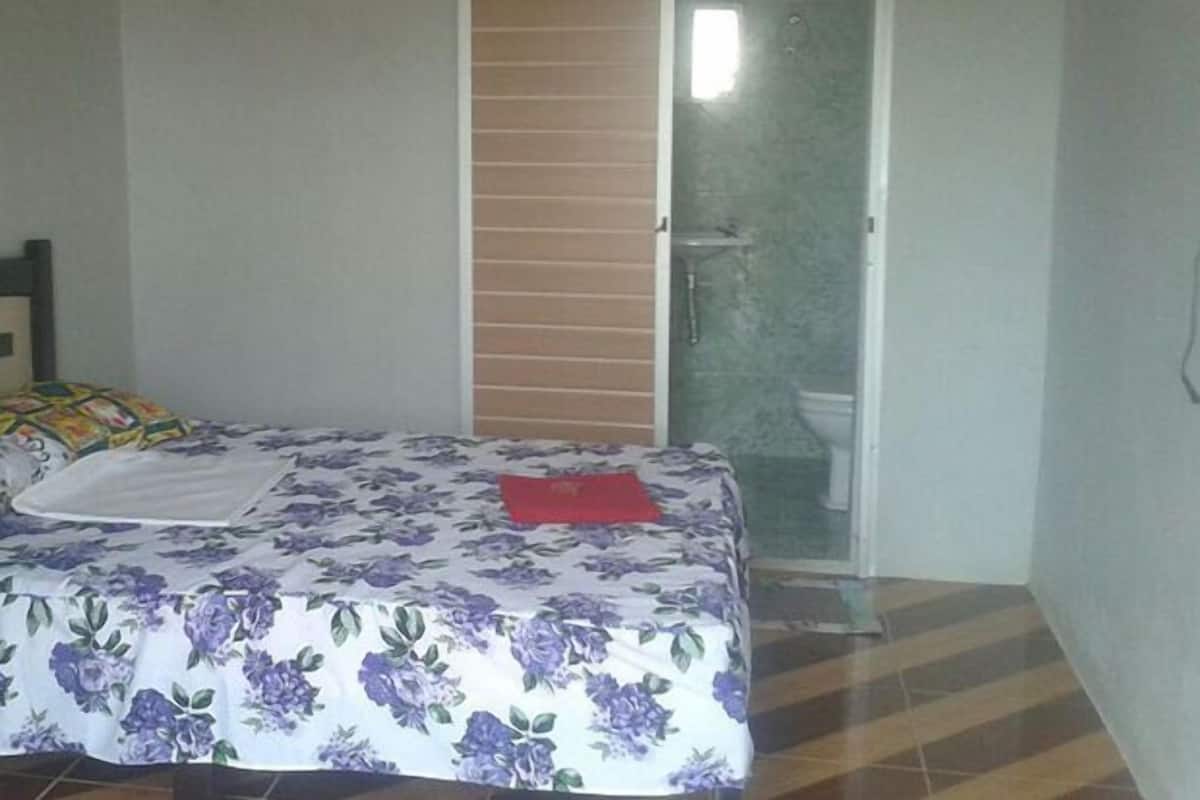 Desk, blackout drapes, iron/ironing board (on request), WiFi (surcharge)