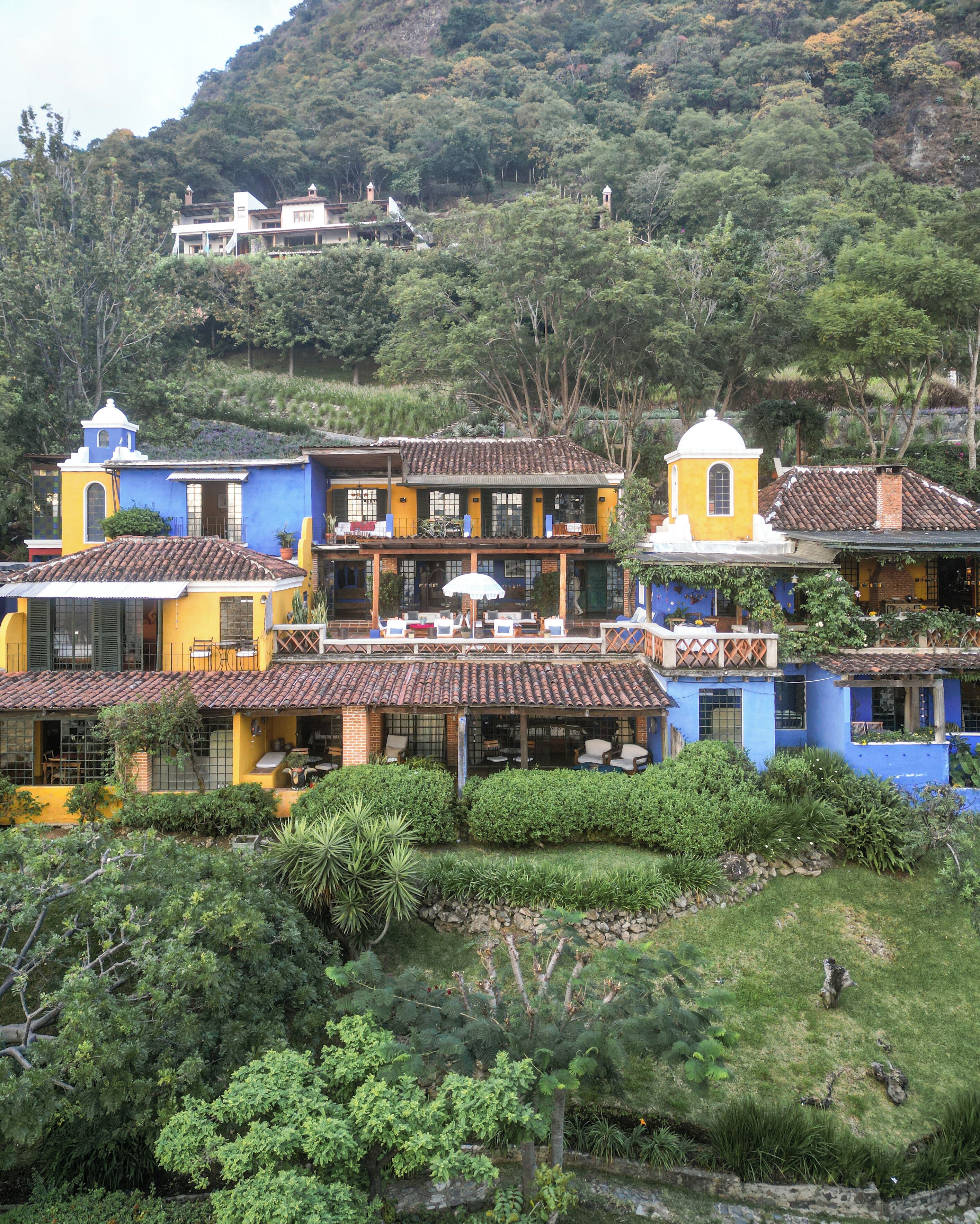 Façade de l’hébergement